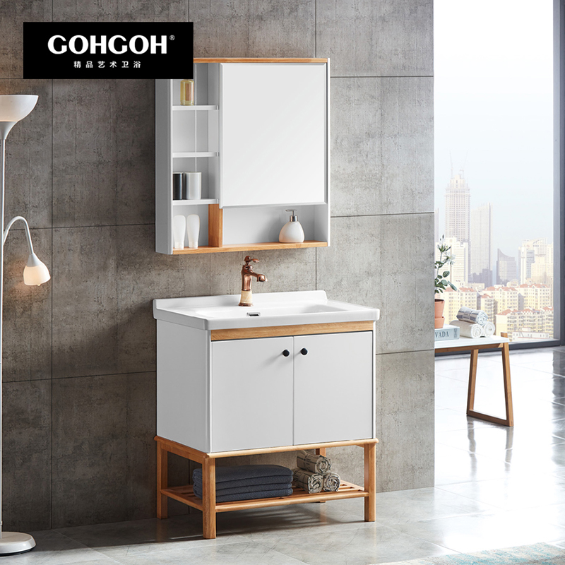 GOHGOH 現(xiàn)代簡約 航空板落地式浴室柜 805-800 GOHGOH 現(xiàn)代簡約 航空板落地式浴室柜 805-800